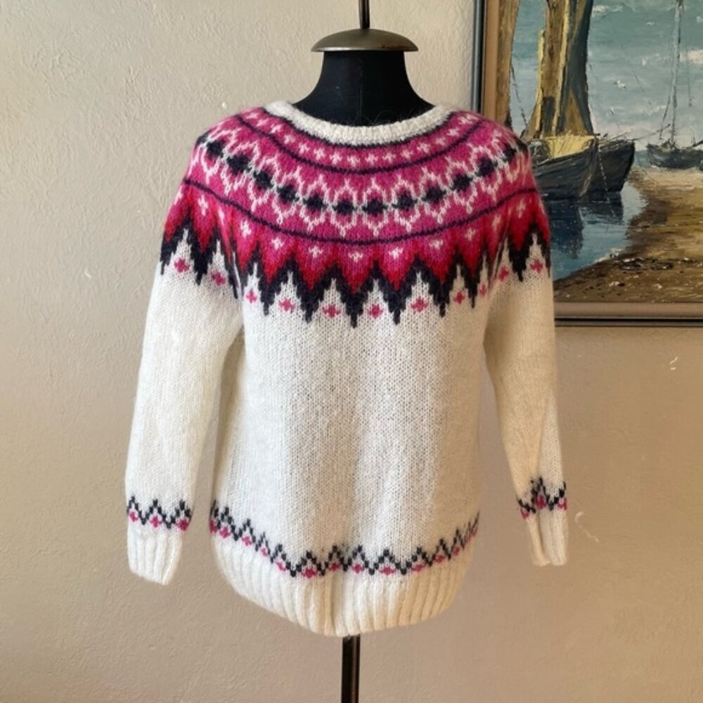 H&M (Label of Graded Goods) alpaca blend Nordic style sweater size XS